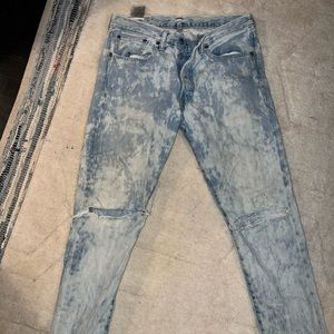 Levi’s vintage acid wash denim